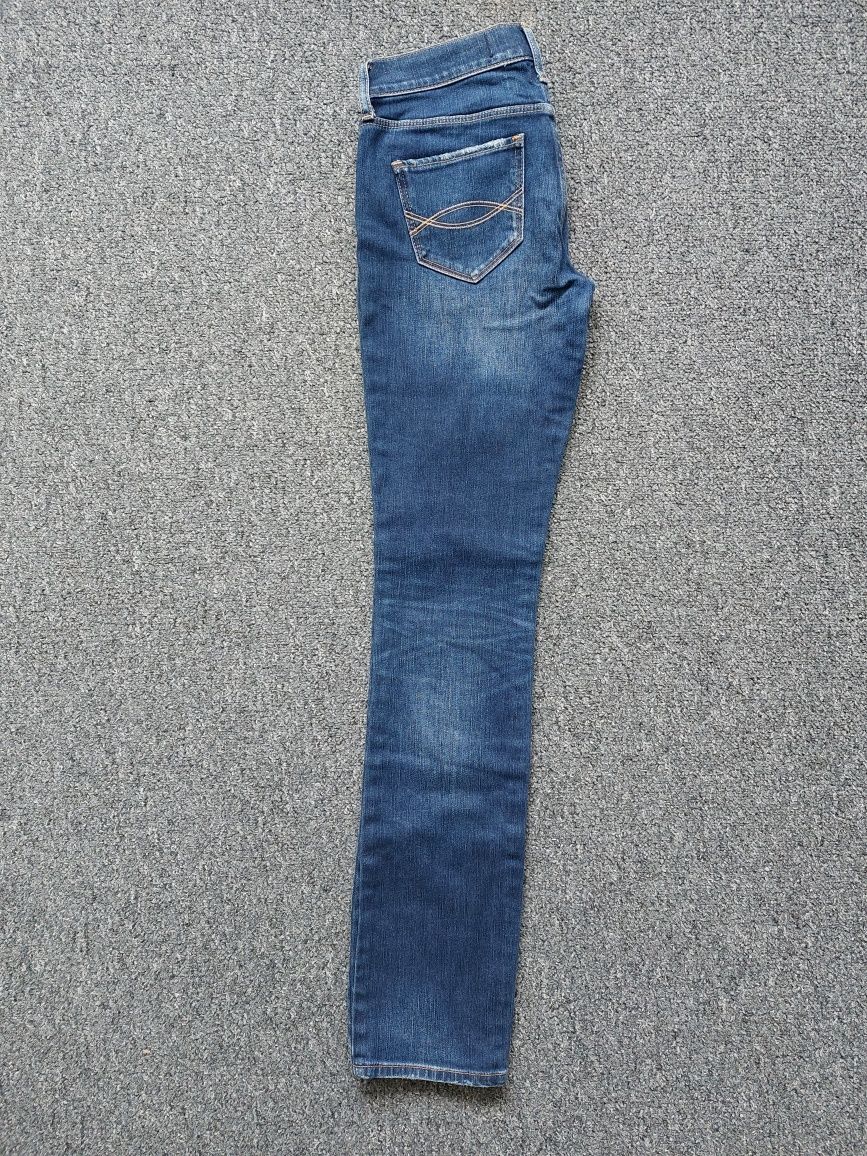 Spodnie jeans Abercrombie & Fitch rozm. W25 L33 regular daily use erin