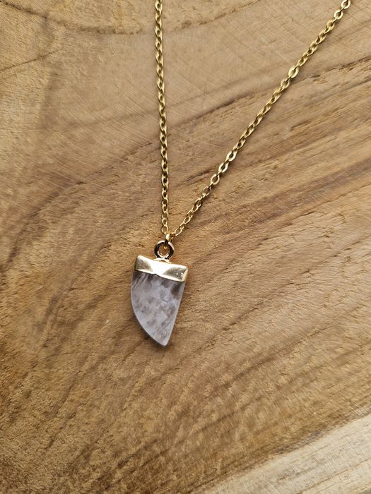 Naszyjnik kryształ górski