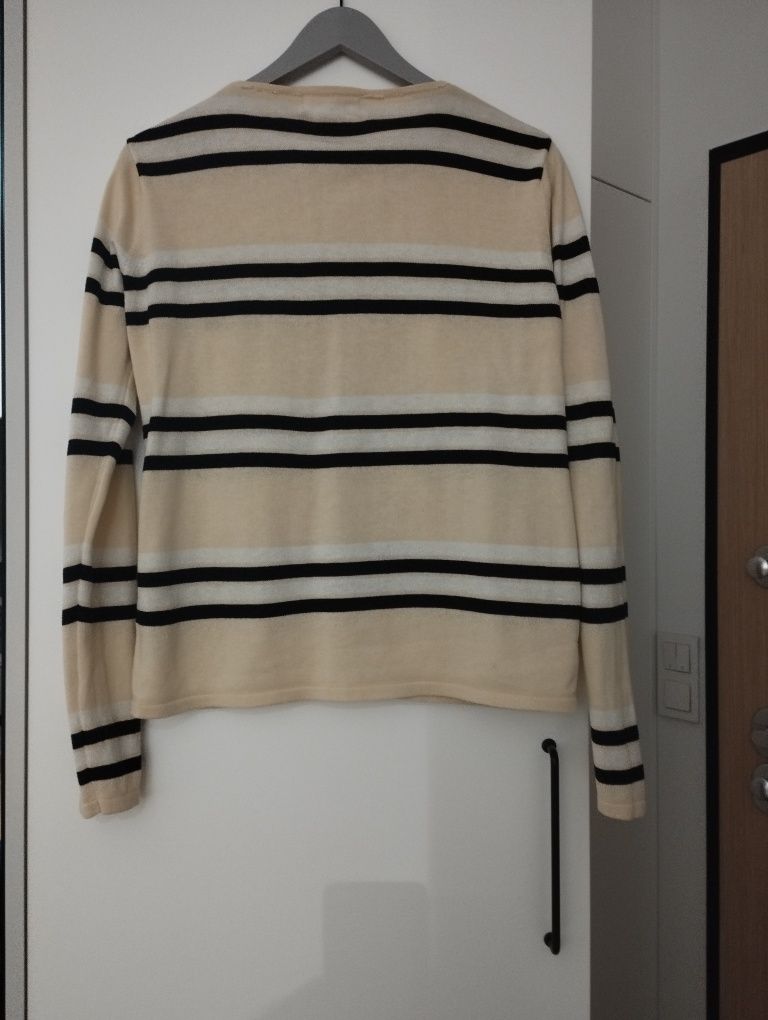 Sweterek rozpinany kardigan 100% bawełna Eddie Bauer, r.38(M)