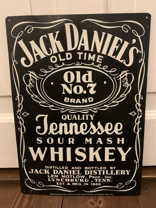 Blacha ozdobna tablica metalowa Jack Daniel’s Whiskey
