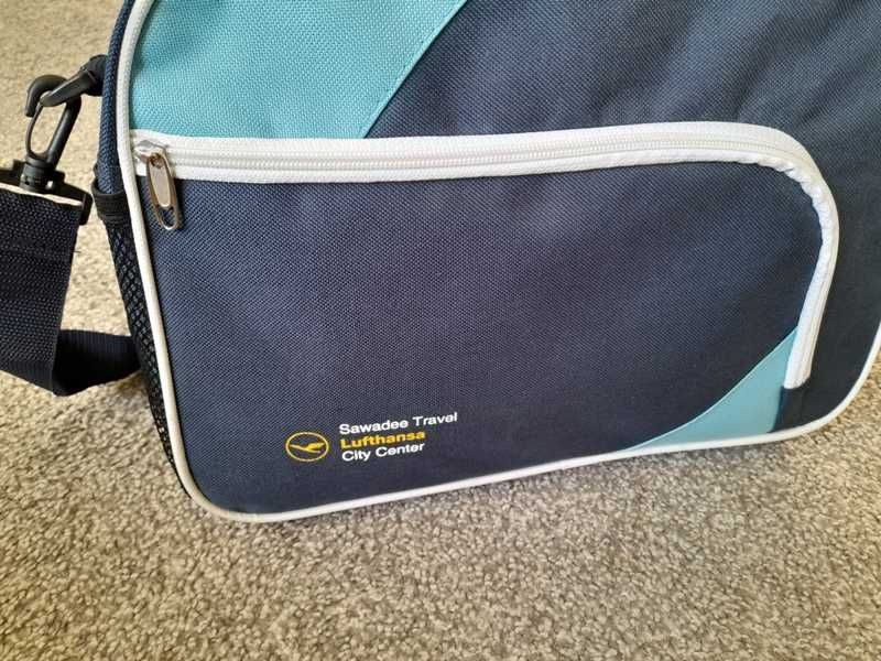 Torba na ramię Lufthansa podręczny bagaż do pracy itd. lekka 36x26 cm
