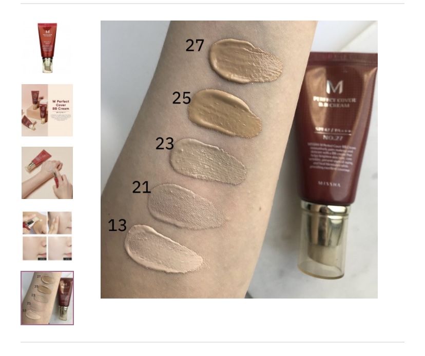 Perfect Cover BB Cream SPF42 / PA +++ # 21 50 мл
