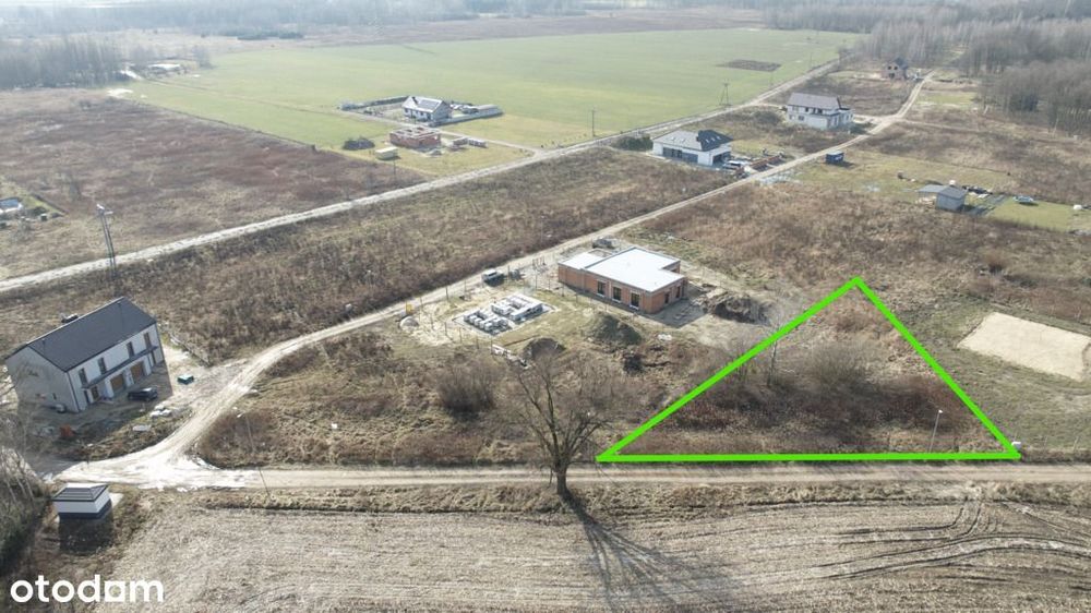 Pięknie położona działka, 200m od lasu | Zajączków