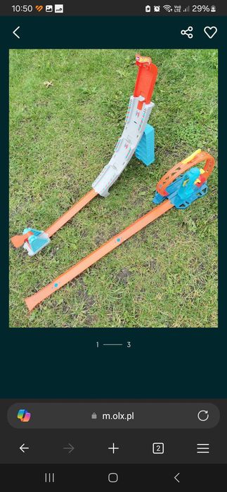 Zjezdzalnia hot wheels