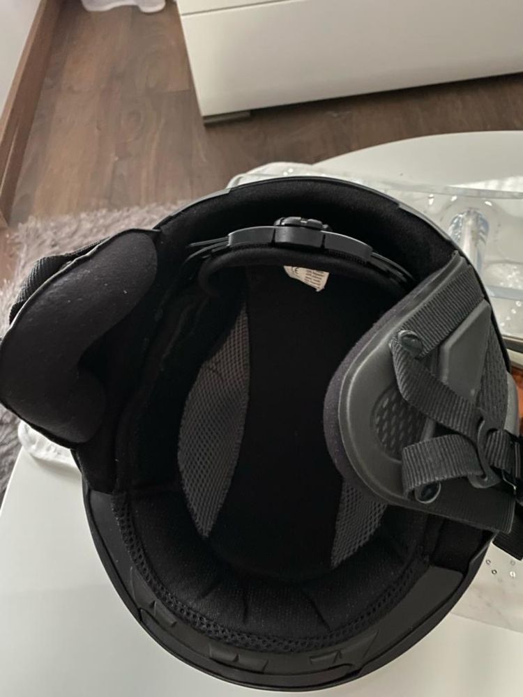 Kask UVEX + gogle CEBE