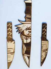 Zawieszka Naruto Lisi Demon fox Kunai  Kakashi