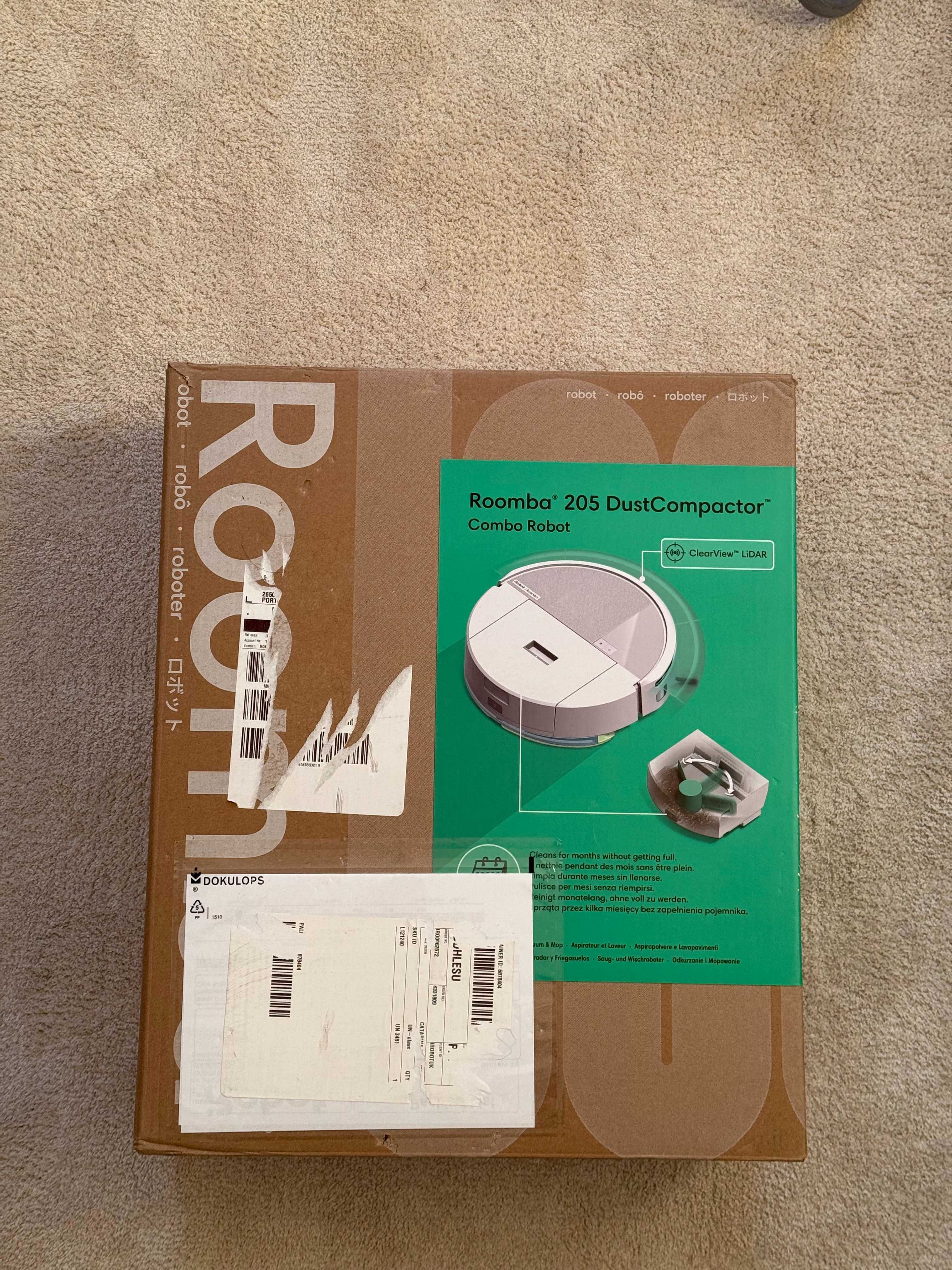 iRobot Roomba Combo 205 DustCompactor
