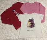 Lote 3 t-shirts 7 anos