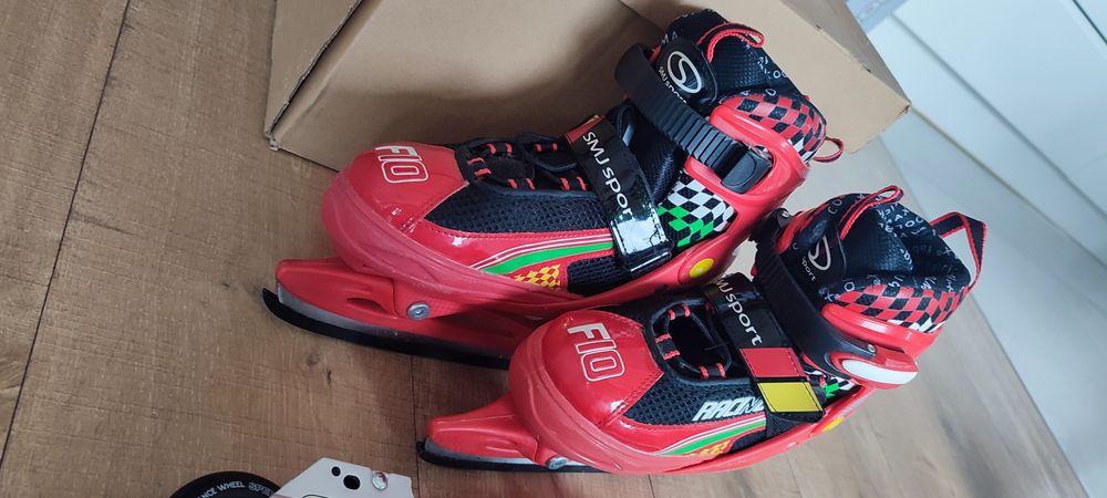 2 w 1: łyżwy i łyżworolki, rozm. 33-36