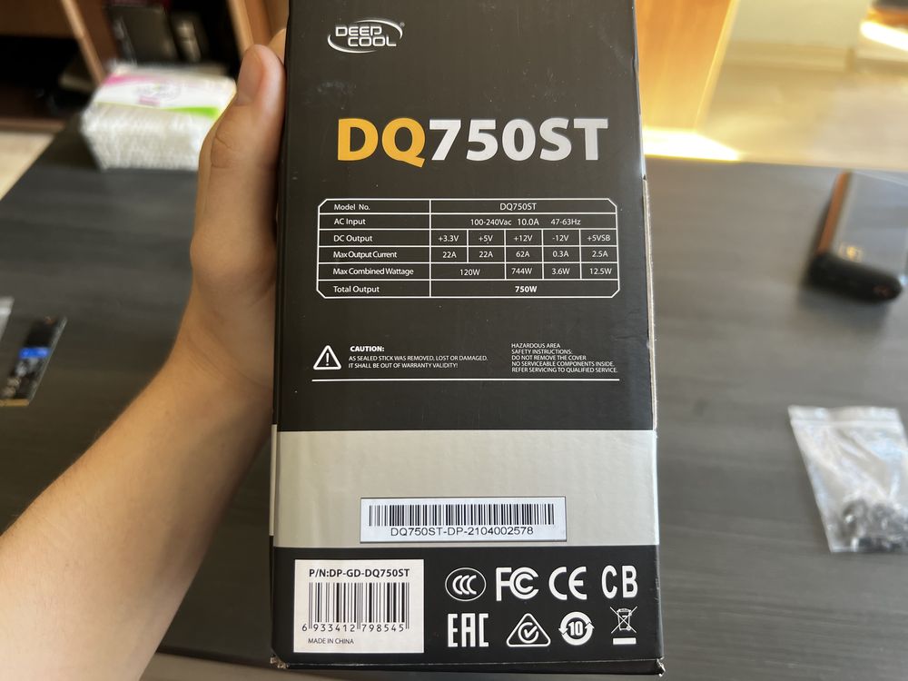 DeepCool dq750st gold