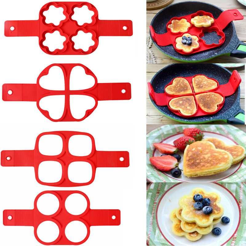 Forma silikonowa do pancake'ów naleśników jajek omletów Foremka