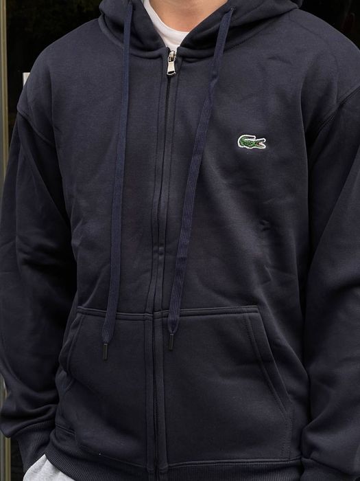 Тепле зіп-худі Lacoste [ флисовая зипка лакоста ]