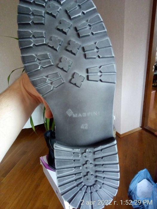 Ботинки зимние, кожаные "Magfini" 42 (Новые)