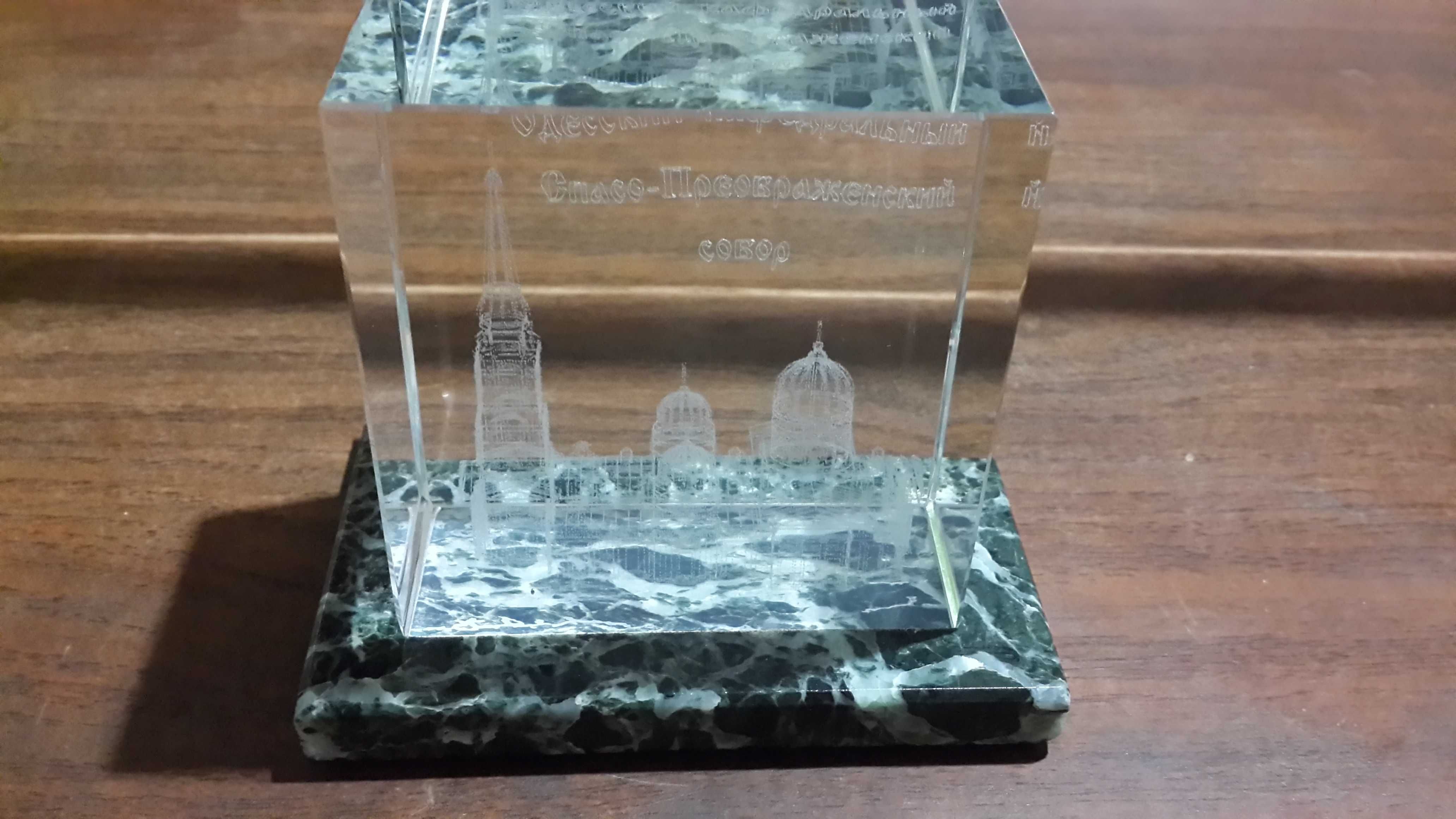 Сувенир стекло 3-D Одесский кофедральный собор