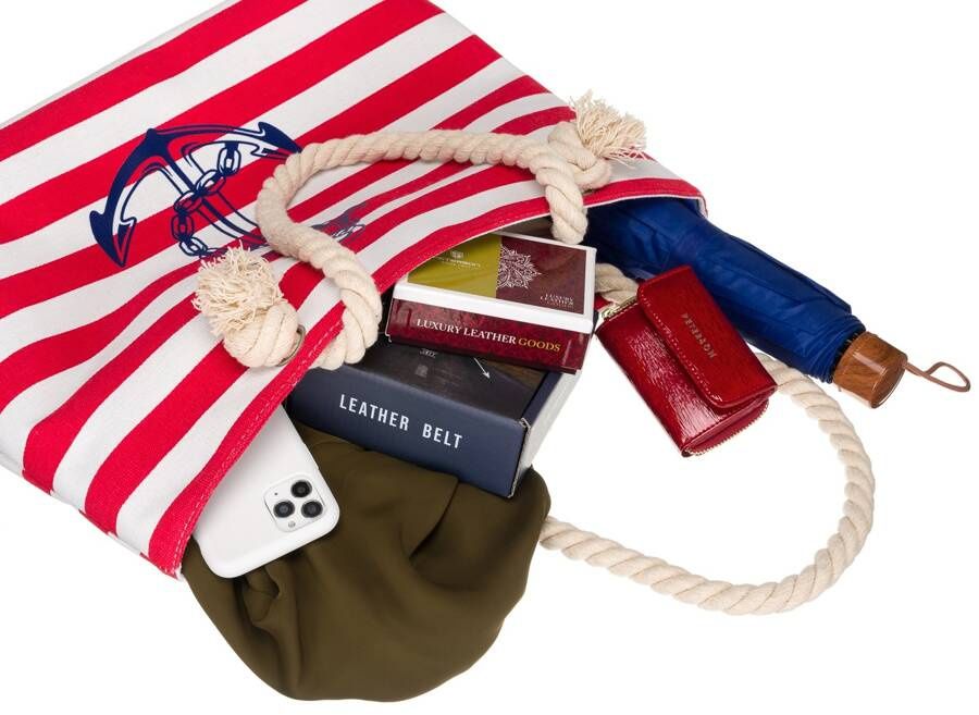 plażowa torba damska z poliestru