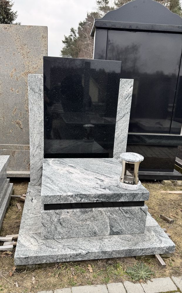 Nagrobki granitowe, urnowe – gotowe pomniki, różne wzory i kolory