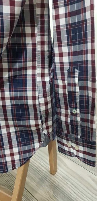TOMMY HILFIGER koszula długi rękaw, w kratkę, rozmiar M, L, XL, XXL