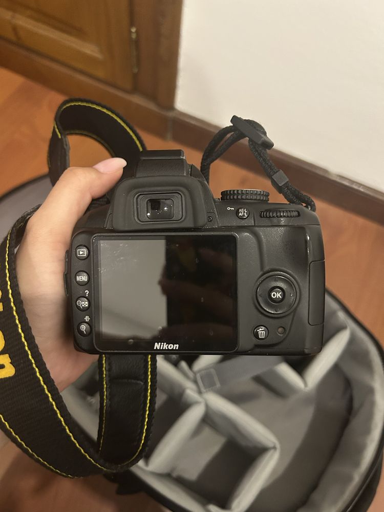 Nikon 3000 com 2 objetivas