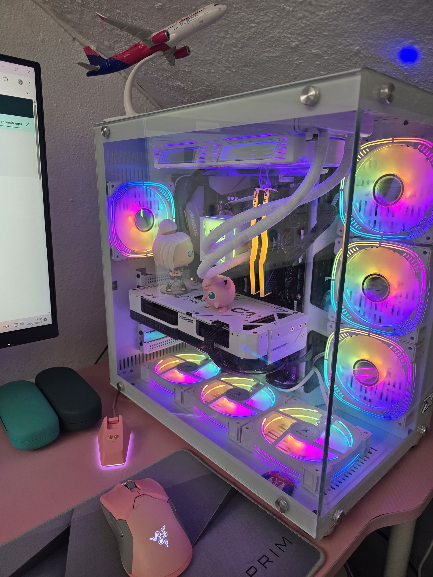 Vendo setup gaming completo c/ garantia