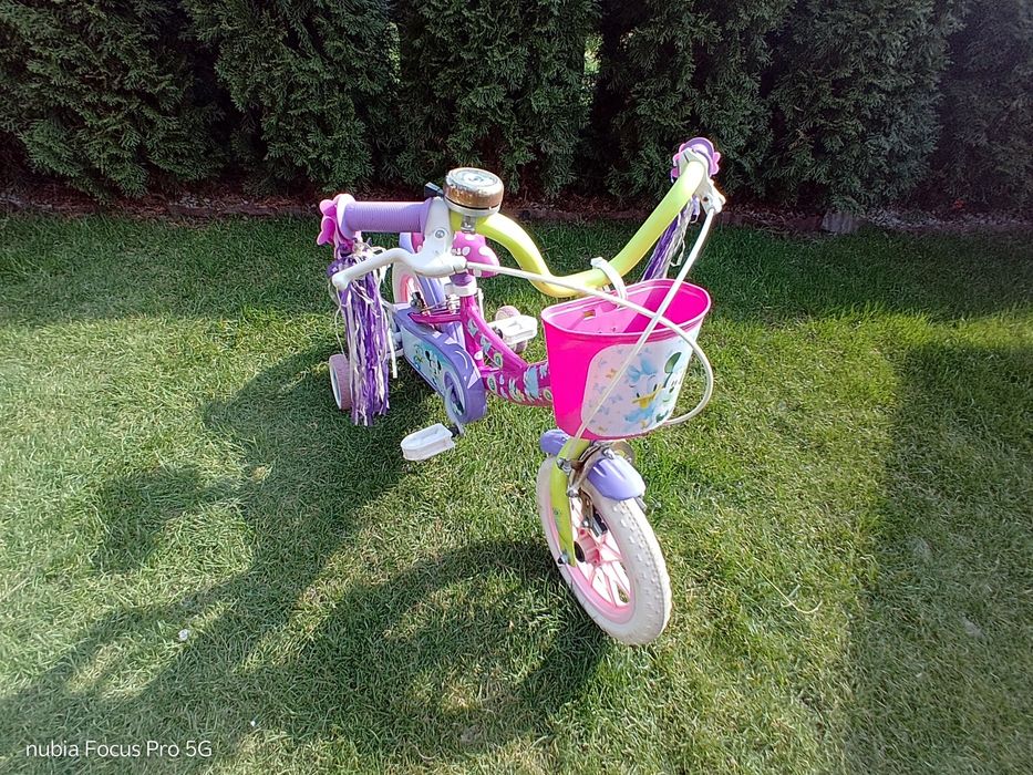 Rowerek dla dziewczynki koła 12
