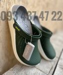 Чоловічі Крокси LiteRide Clog Army Green/White Crocs LiteRide