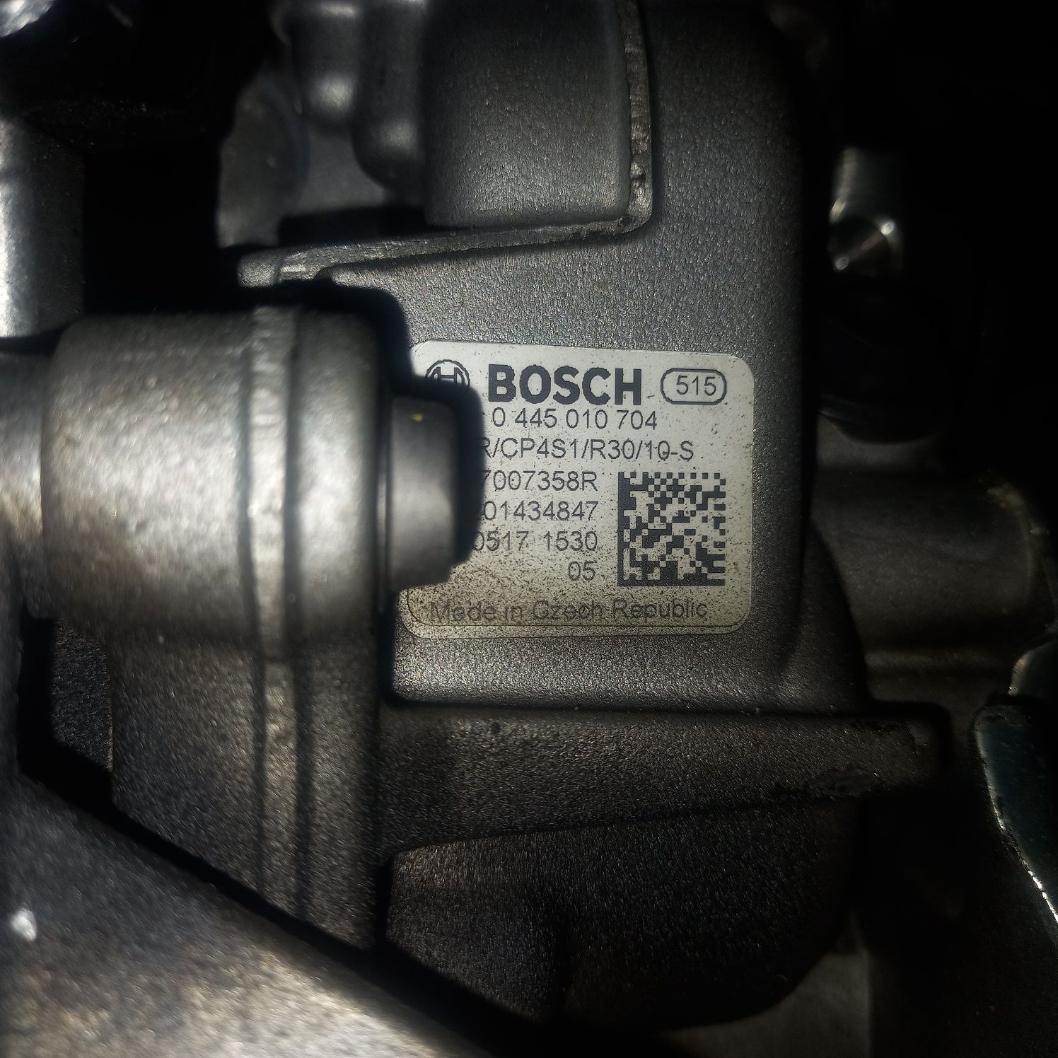 Bomba alta pressão bosch renault