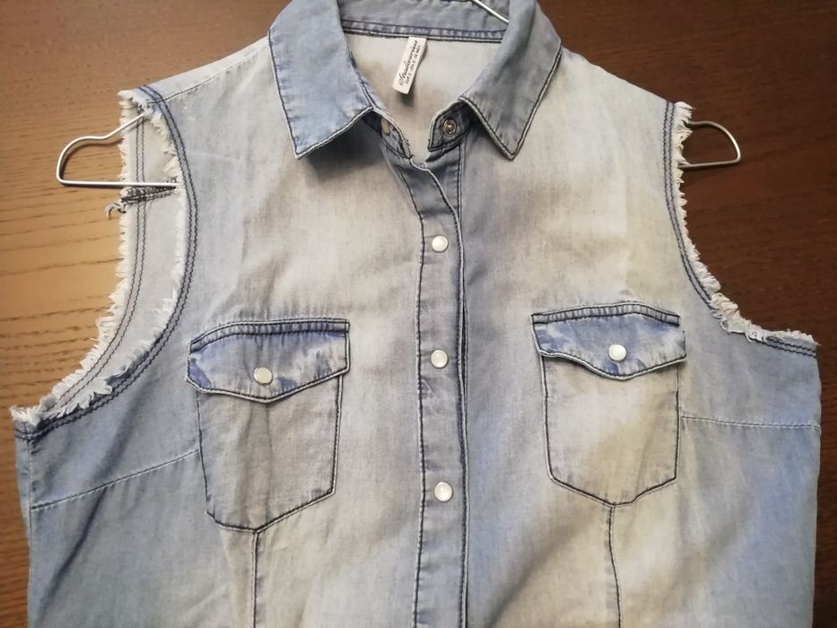 Camisa ganga sem mangas