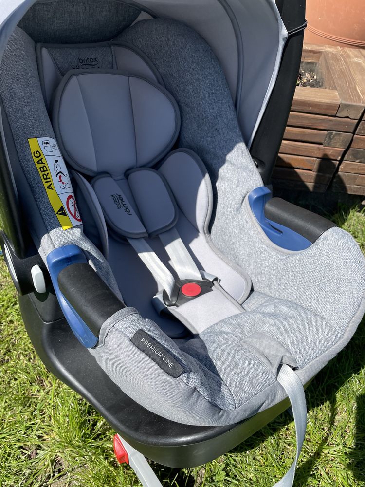 Fotelik + baza Premium Line Britax Romer Baby Safe 2 premium baza Flex