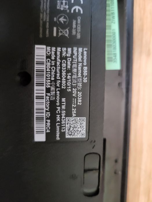 Lenovo g50-30 80g0 корпус, клавіатура, кришка і рамка матриці, піддон