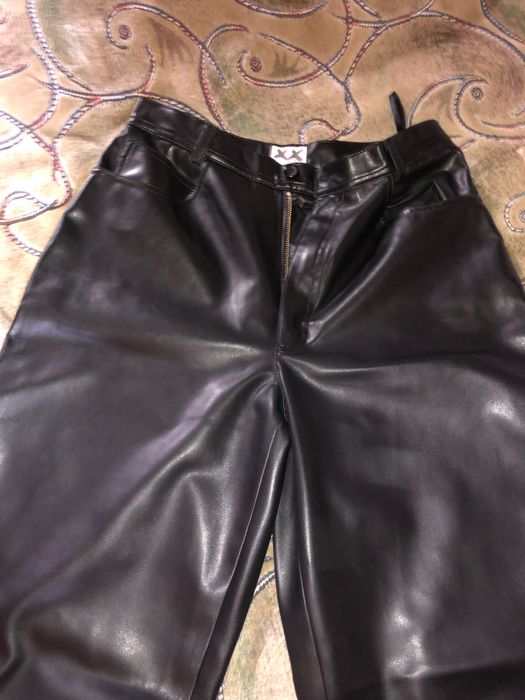 брюки жіночі шкіряні,штани шкіряній