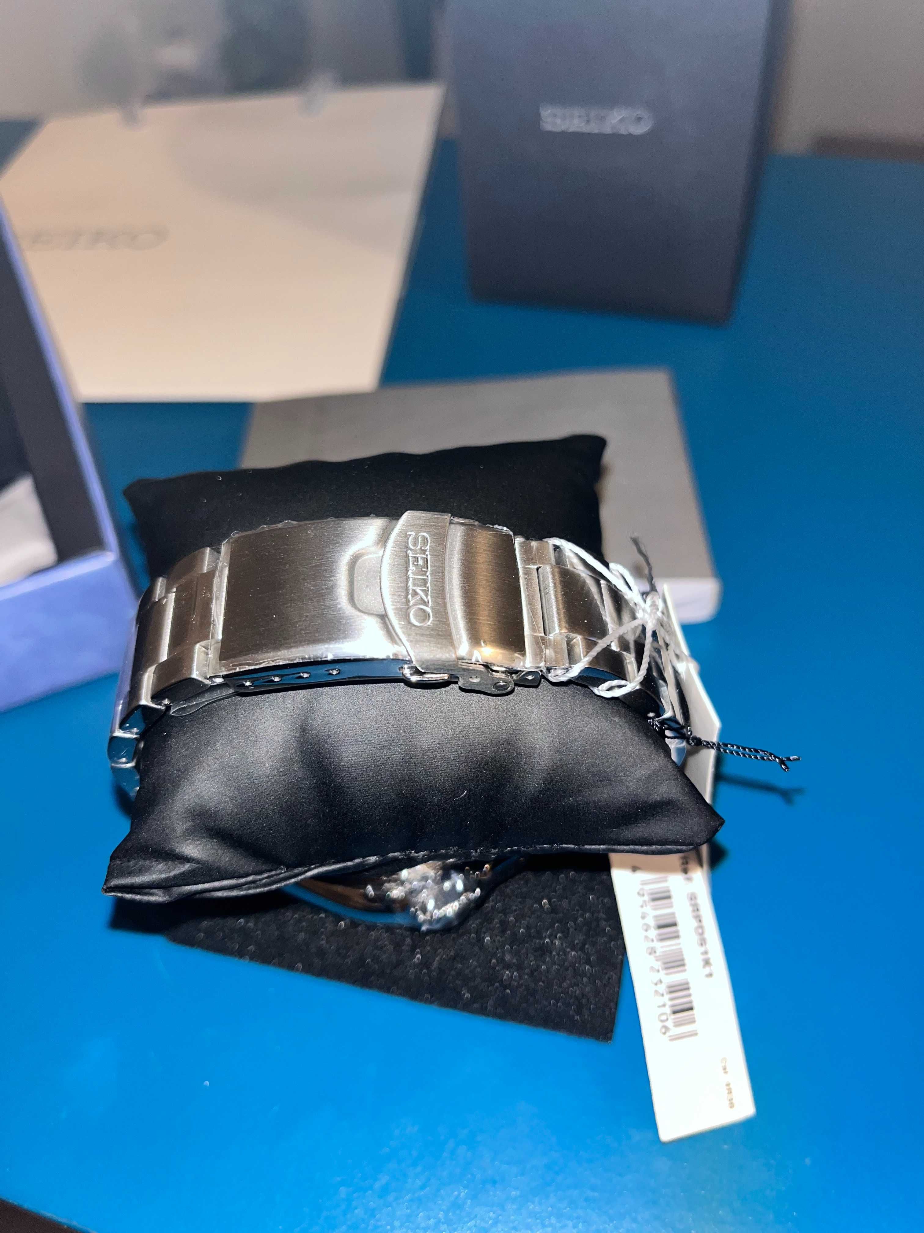 Novo- Conjunto completo – Seiko 5 SRPD51K1 Azul