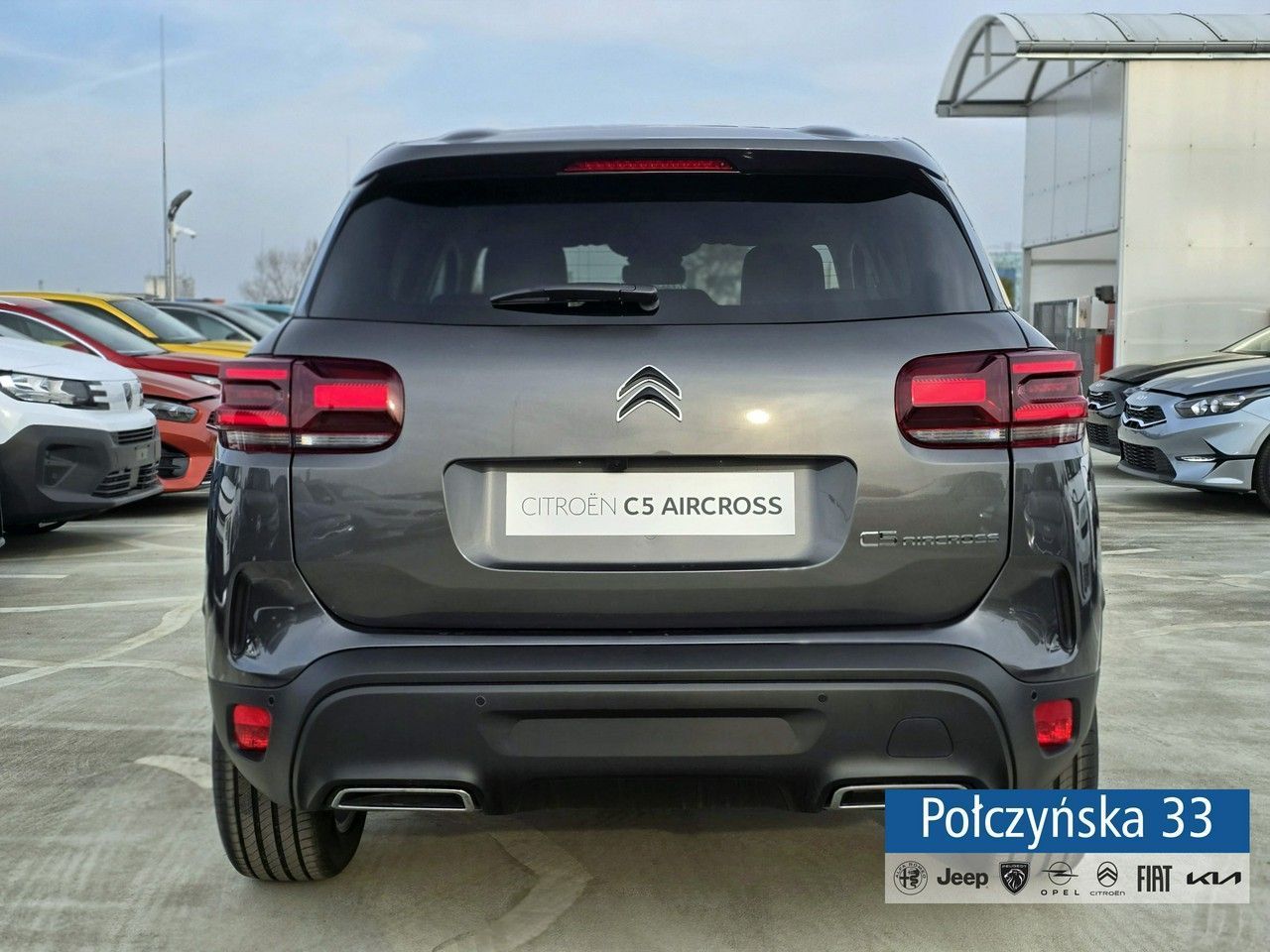 Citroën C5 Aircross Hybrid 145 KM e-DCT6 wersja Plus | Szary | 2024