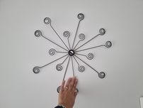 2 peças para Decoração parede