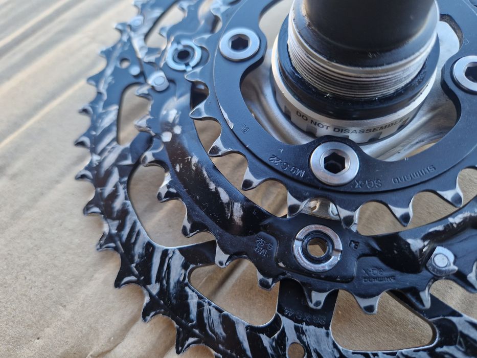 Korba mechanizm korbowy Shimano Deore XT FC-M760 44/32/22 ramiona 175m