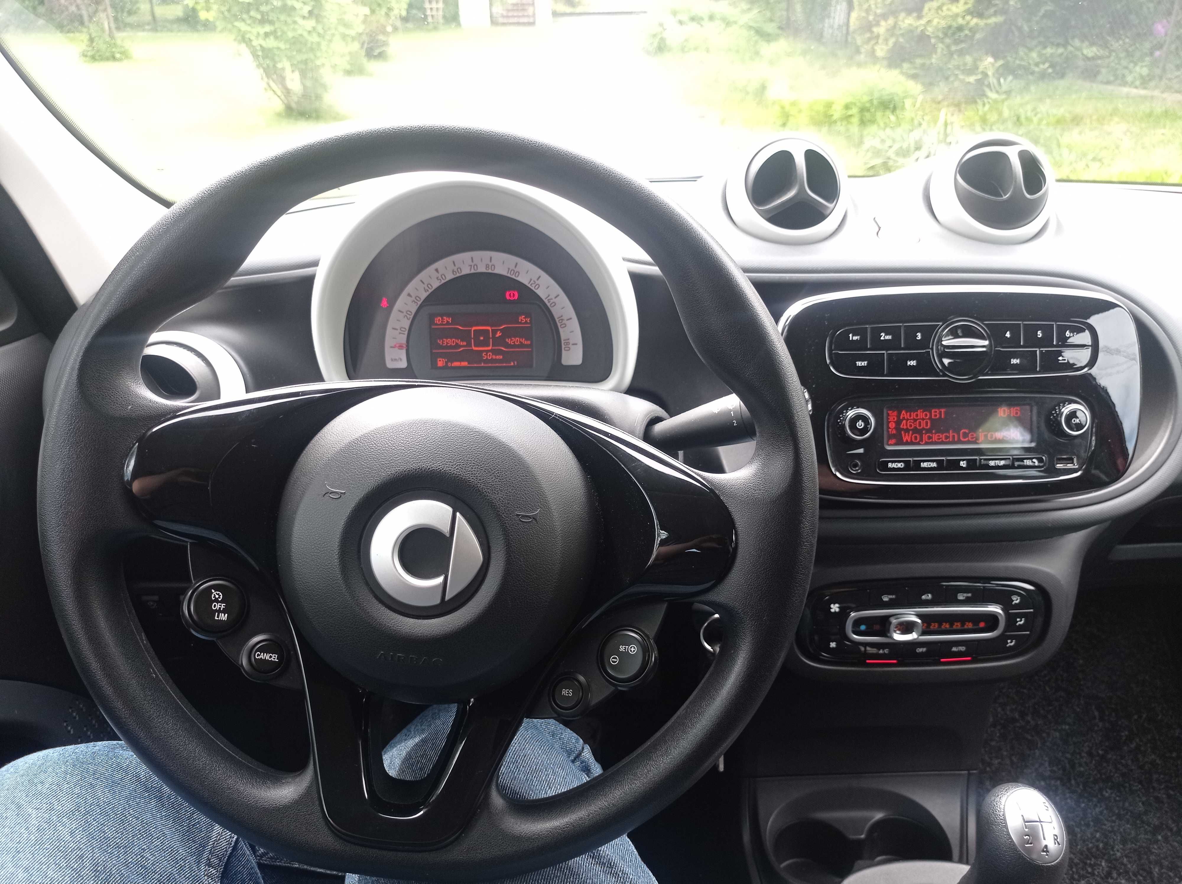 Smart ForFour 1.0 Ekonomiczny Miejski Hatchback Bezwypadkowy