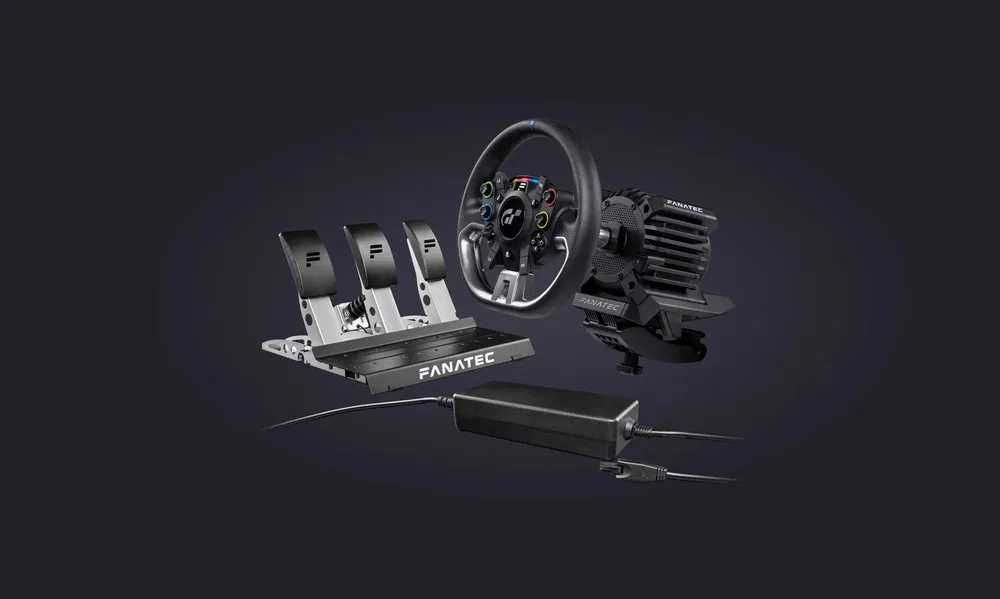 Fanatec GT DD PRO (8nm) + Pedais CSL + Load Cell + Suporte QR2 [NOVO]