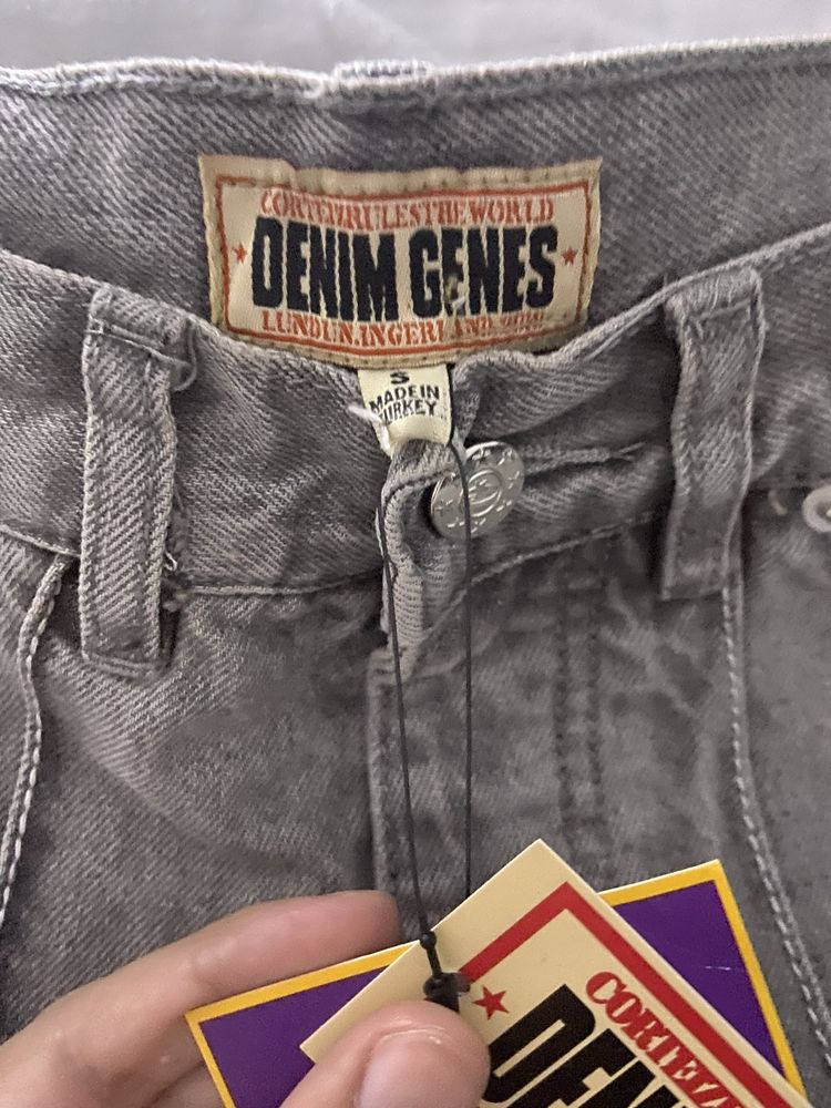 Calça de ganga corteiz cinzenta