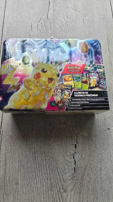 Pokémon  Sparkling Sparks Kolekcjonerska Skrzynka j.Hiszpański