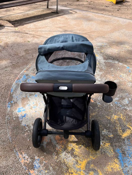 Cybex Balios S Lux Stormy Blue (Taupe Frame)