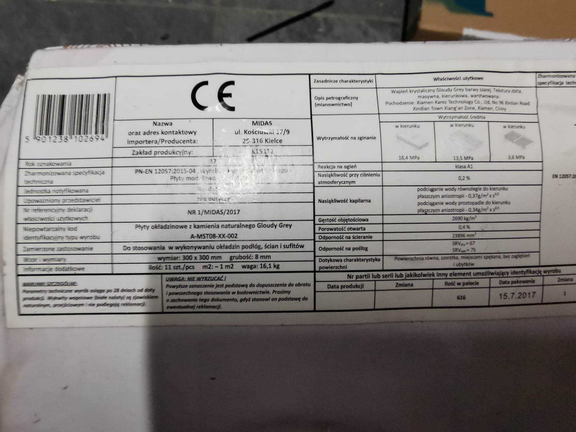 Płytki dekoracyjne, mozaika łazienka 5sztuk