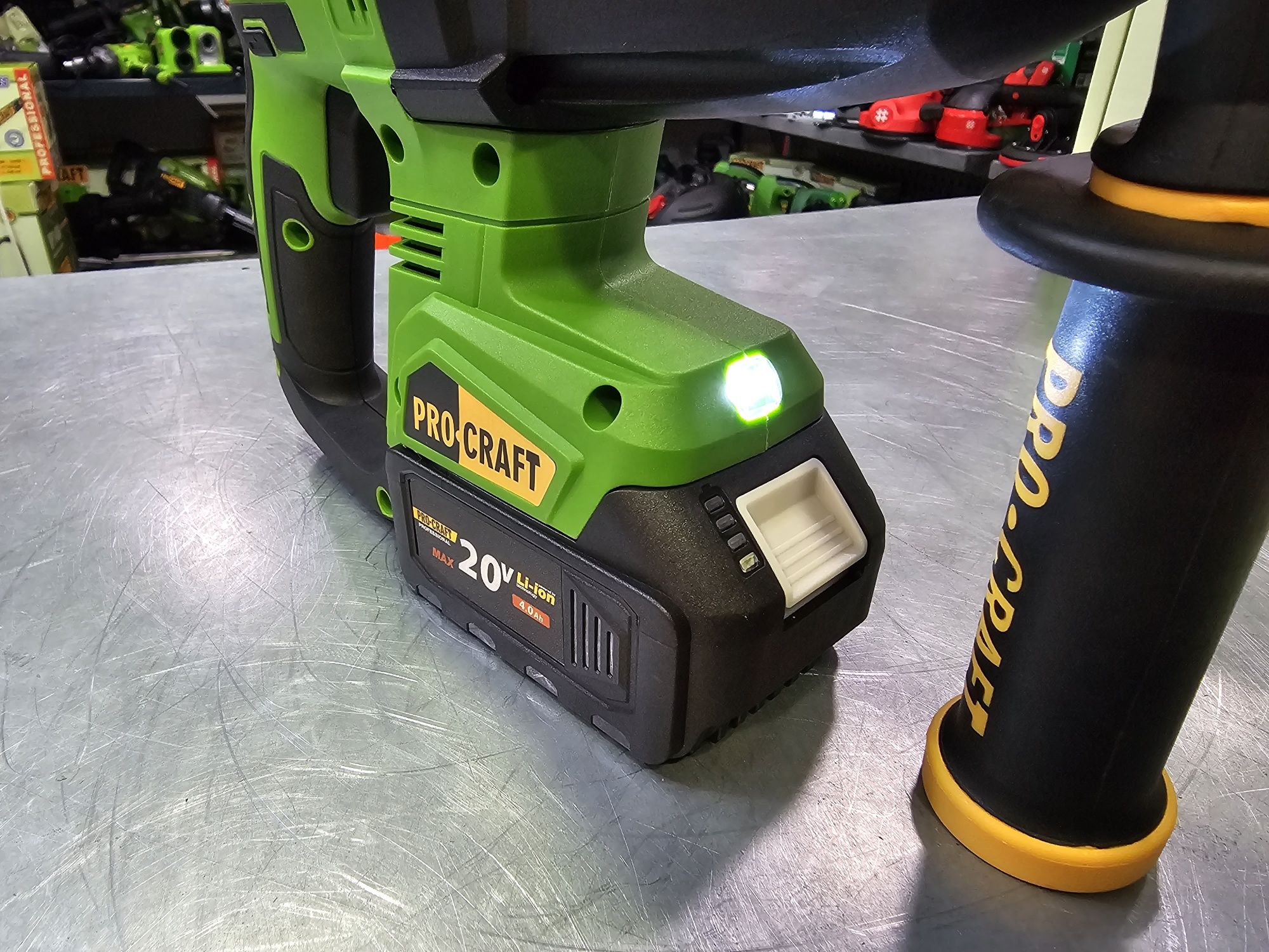 Перфоратор Аккумуляторный Бесщеточный ProCraft PHA40 2,6Дж Гарантия 36