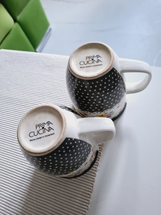 2 szt. kubek 450 ml prowansalskie porcelana kwiatuszki urocze