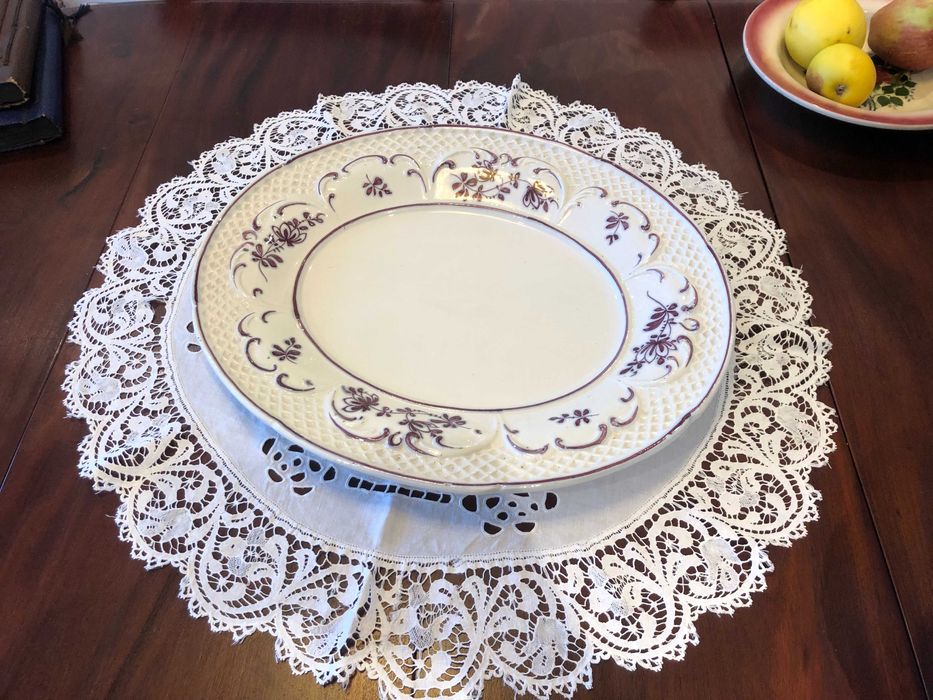 Terrina loiça italiana com prato