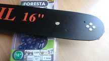 цеп і шина 16" крок 3/8 паз 1,3 57 ланок