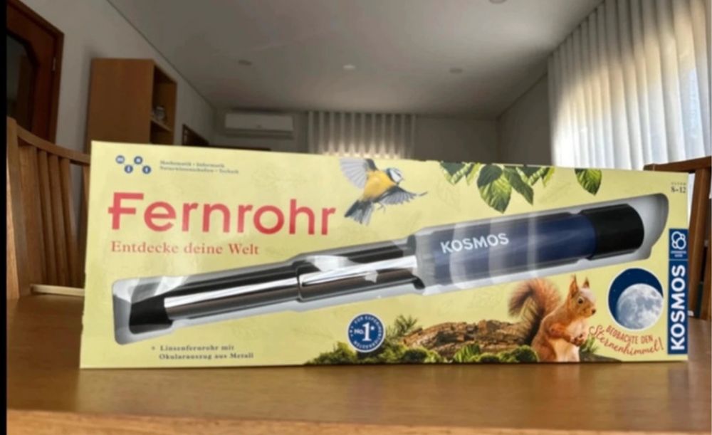 Telescópio de criança marca Kosmos
