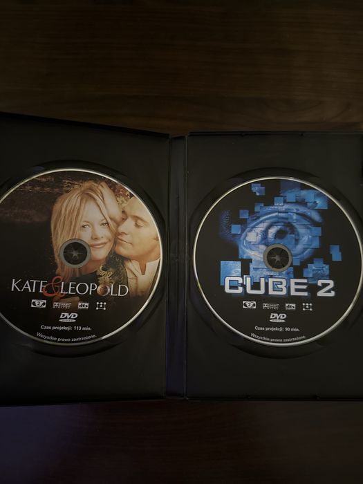Cube 2 Kate & Leopold 2 filmy DVD