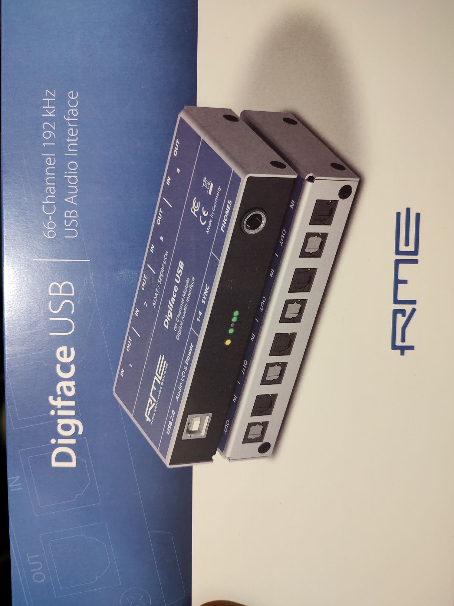 RME Digiface USB interfejs ADAT