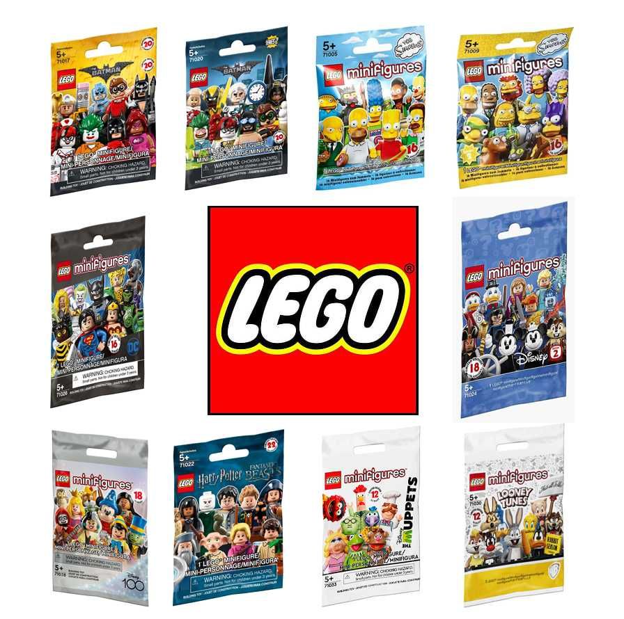 LEGO MINIFIGURAS Séries Disney Marvel Simpsons DC Batman Harry Potter