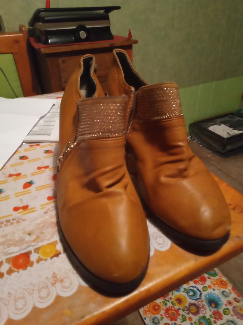 Botki  camel  41