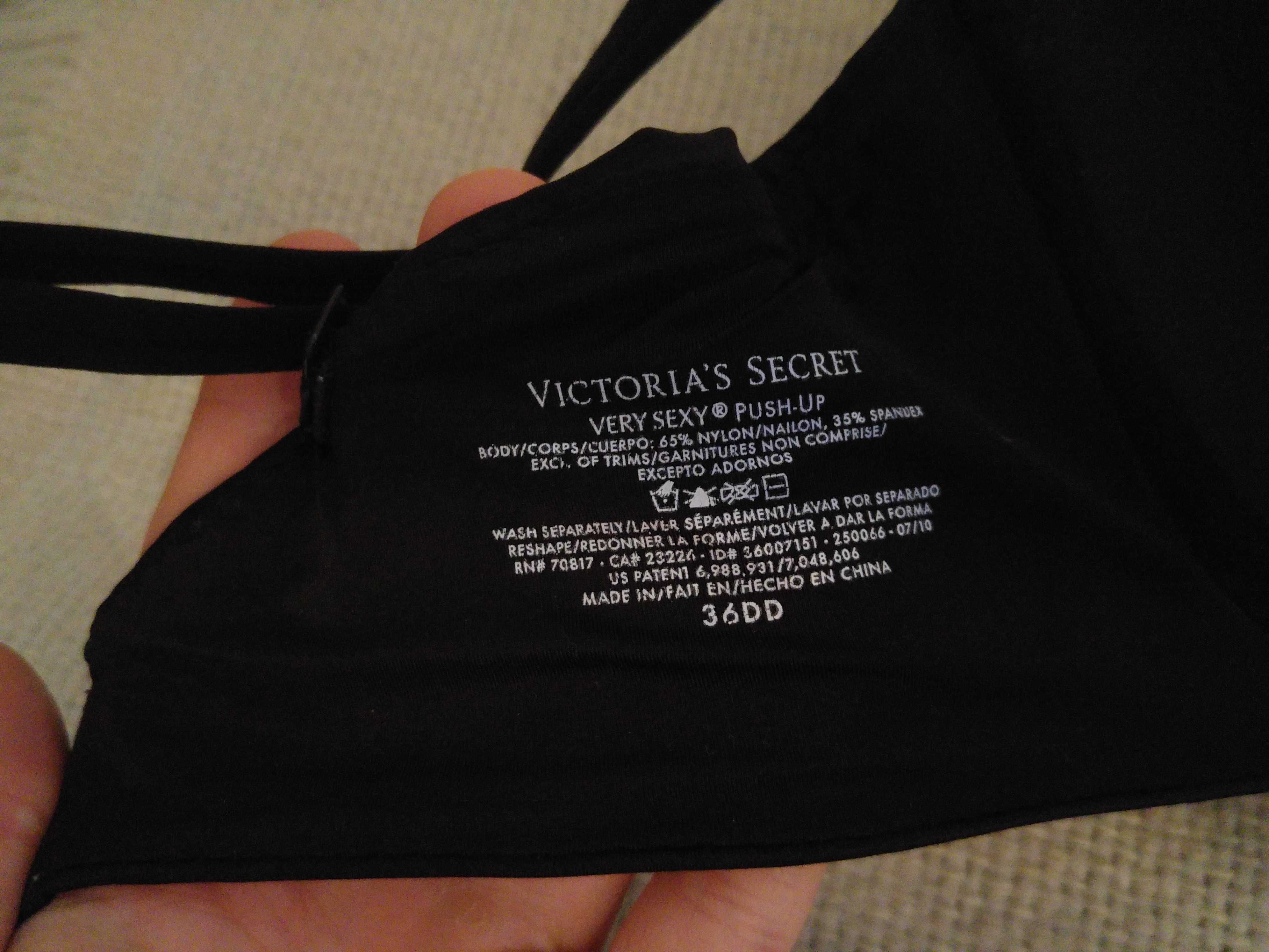 Biustonosz w kolorze czarnym Victoria's  Secret